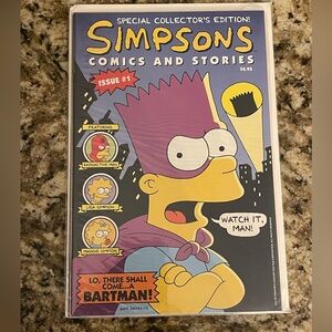 15 rare Comic books! Simpsons Comics & Stories Issue #1 (NEW Mint condition)